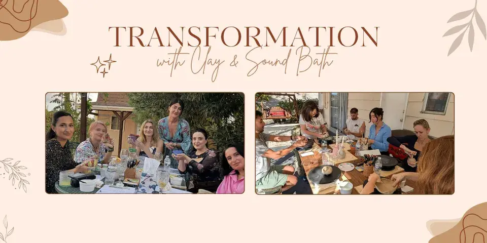 Transformation with Clay & Sound Bath